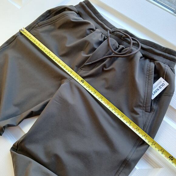 Old Navy StretchTech Go-H2O Water Repellant Joggers Mens M Coffee Grounds brown - Picture 10 of 13